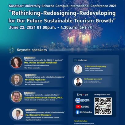 Kasetsart University Sriracha Campus distinct pleasure to invite you to join The KUSRC International Conference (Online)